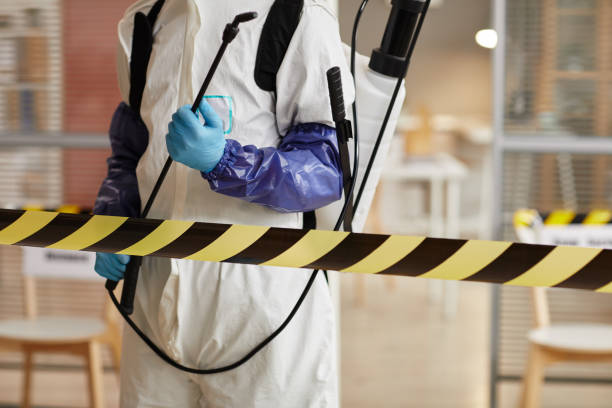 Professional Blood Cleanup technician working in Ridgefield, WA
